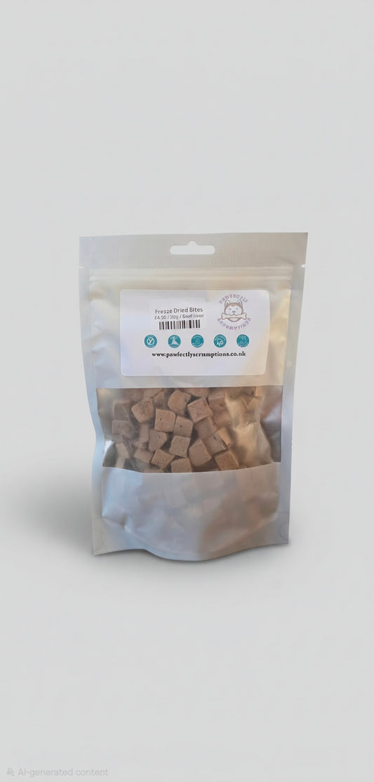 Freeze Dried Bites Beef Liver